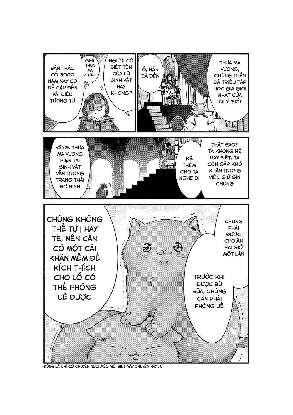 Câu Chuyện Về Một Bé Mèo Được Đầu Thai Ở Một Thế Giới Không Có Mèo Chapter 7 - 3