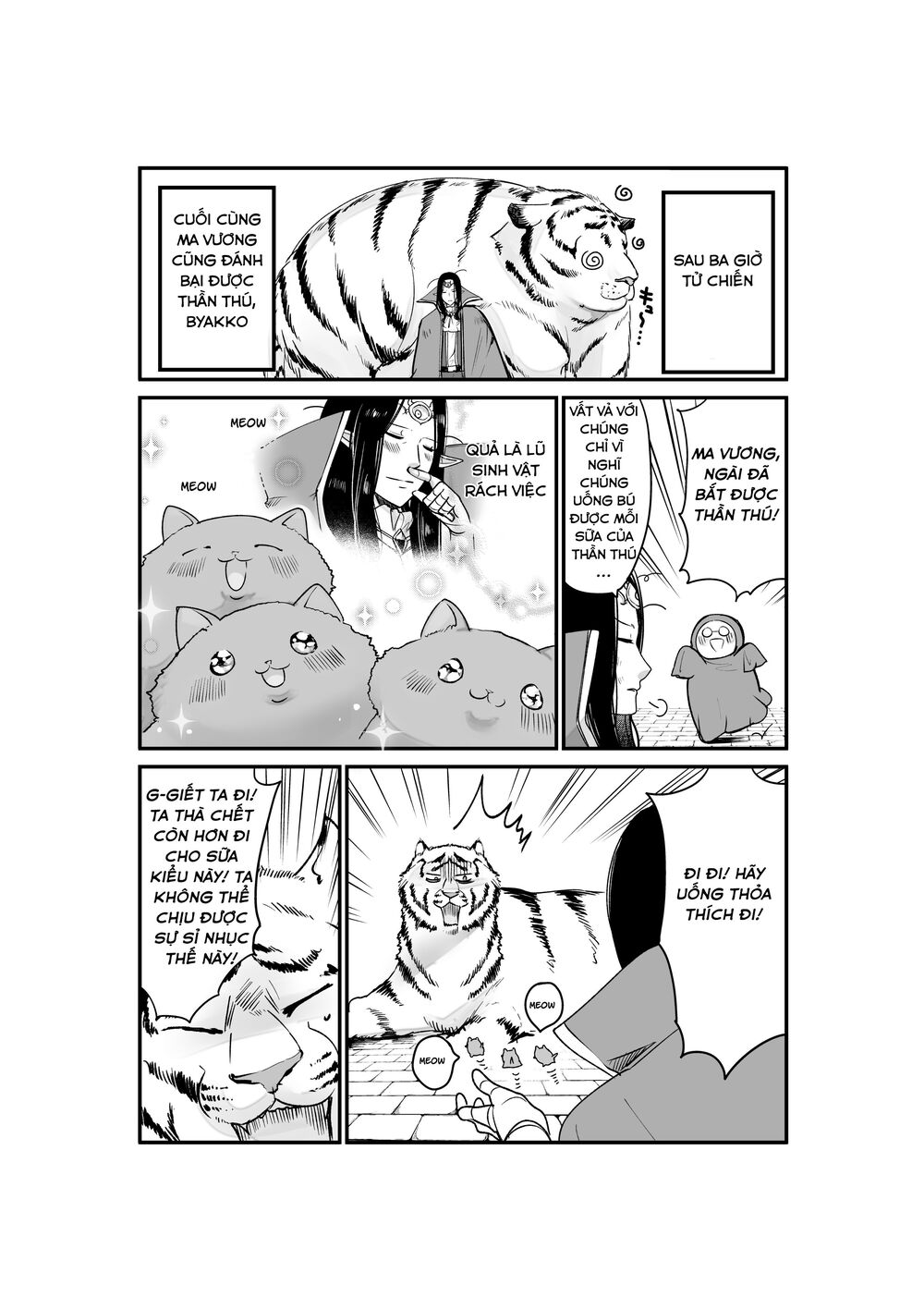 Câu Chuyện Về Một Bé Mèo Được Đầu Thai Ở Một Thế Giới Không Có Mèo Chapter 9 - 3