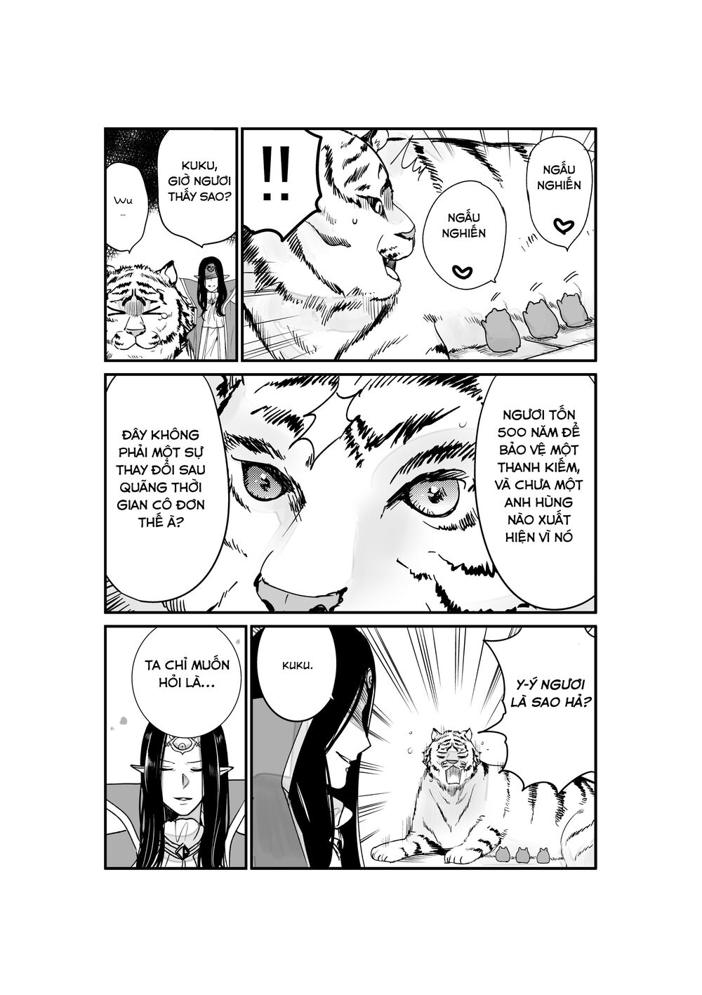 Câu Chuyện Về Một Bé Mèo Được Đầu Thai Ở Một Thế Giới Không Có Mèo Chapter 9 - 4