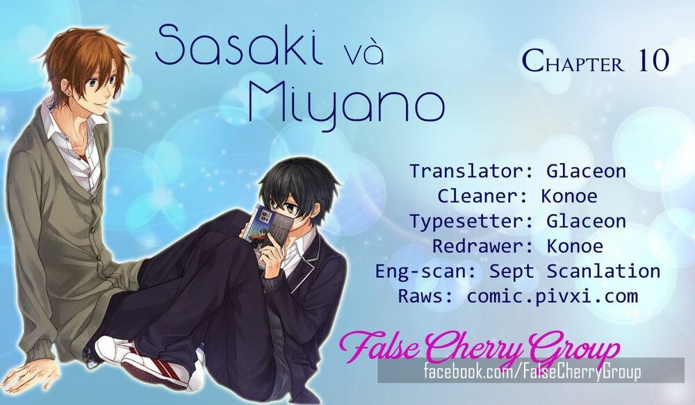 Sasaki To Miyano Chapter 10 - 1