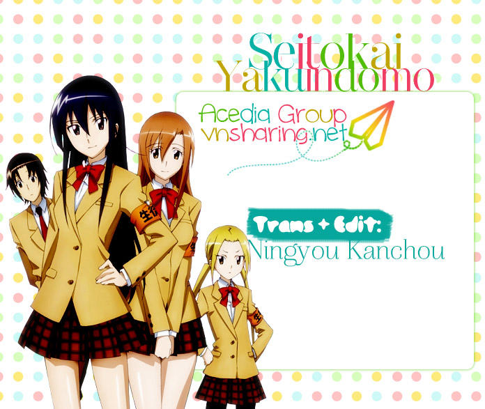 Seitokai Yakuindomo Chapter 30 - 6