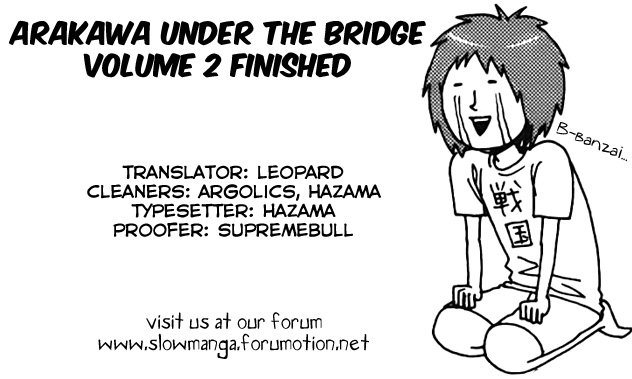 Arakawa Under The Bridge Chapter 28 - 8