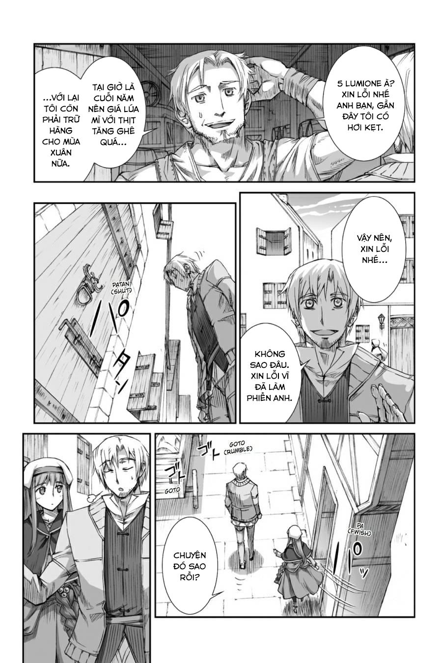 Ookami To Koushinryou Chapter 26 - 3