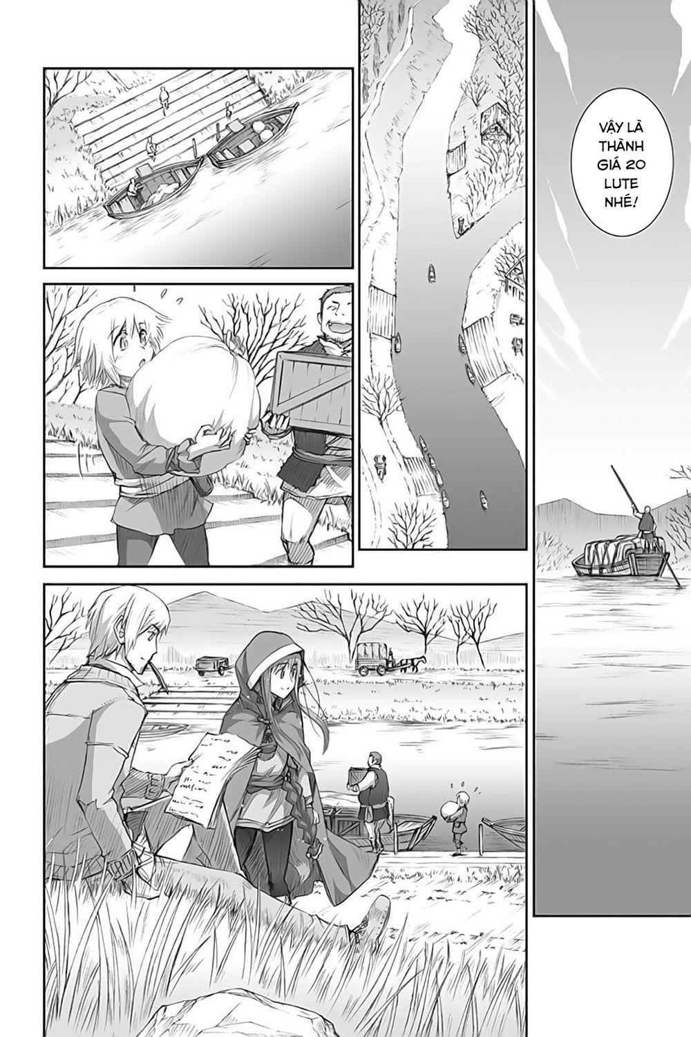 Ookami To Koushinryou Chapter 45 - 8