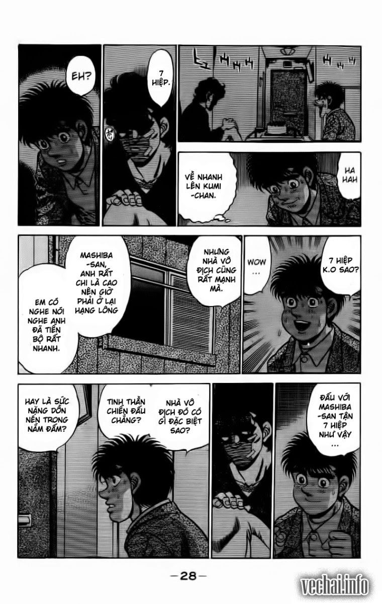 Võ Sĩ Quyền Anh Ippo Chapter 180 - 8