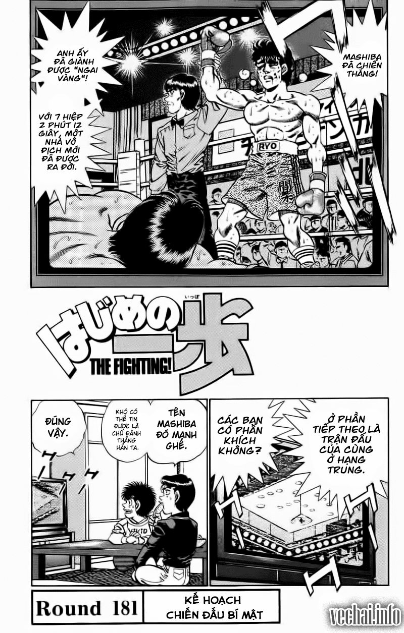 Võ Sĩ Quyền Anh Ippo Chapter 181 - 2