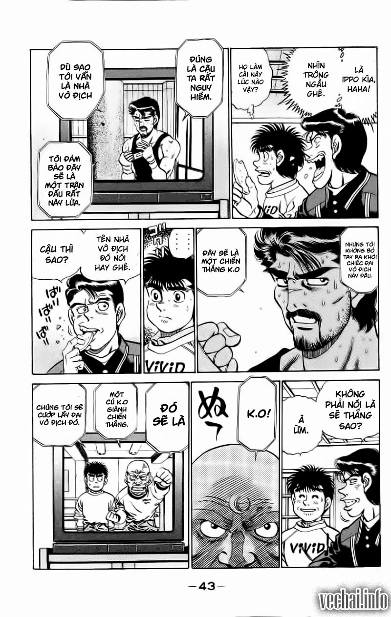Võ Sĩ Quyền Anh Ippo Chapter 181 - 4
