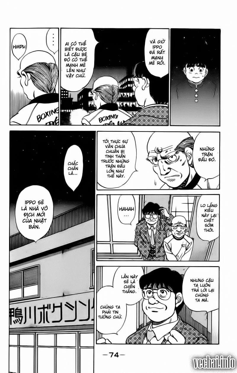 Võ Sĩ Quyền Anh Ippo Chapter 182 - 16