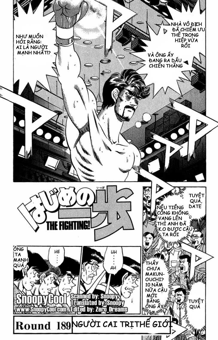 Võ Sĩ Quyền Anh Ippo Chapter 189 - 2
