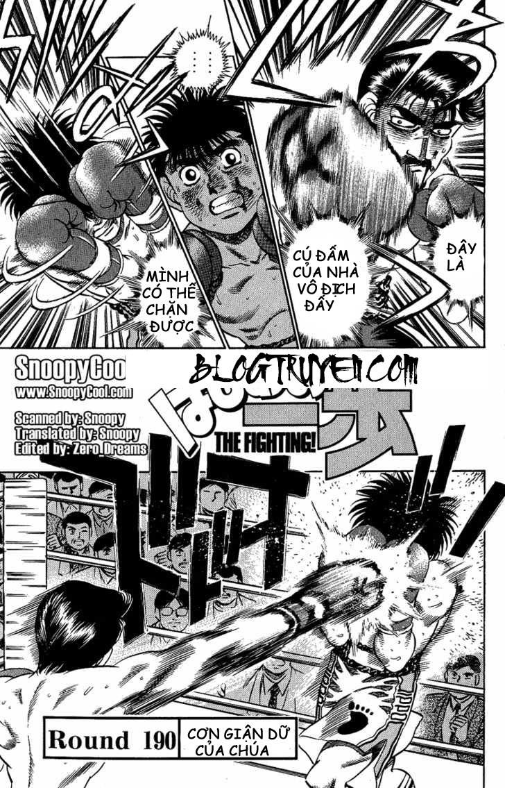 Võ Sĩ Quyền Anh Ippo Chapter 190 - 2