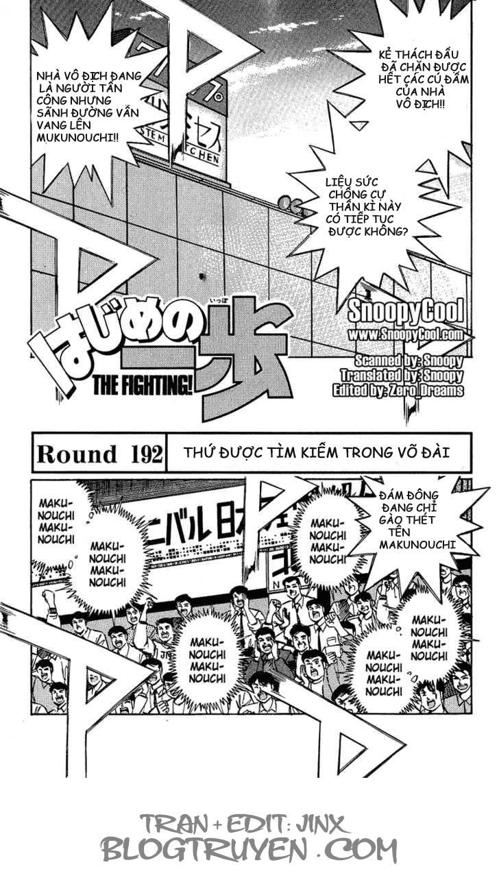 Võ Sĩ Quyền Anh Ippo Chapter 192 - 2