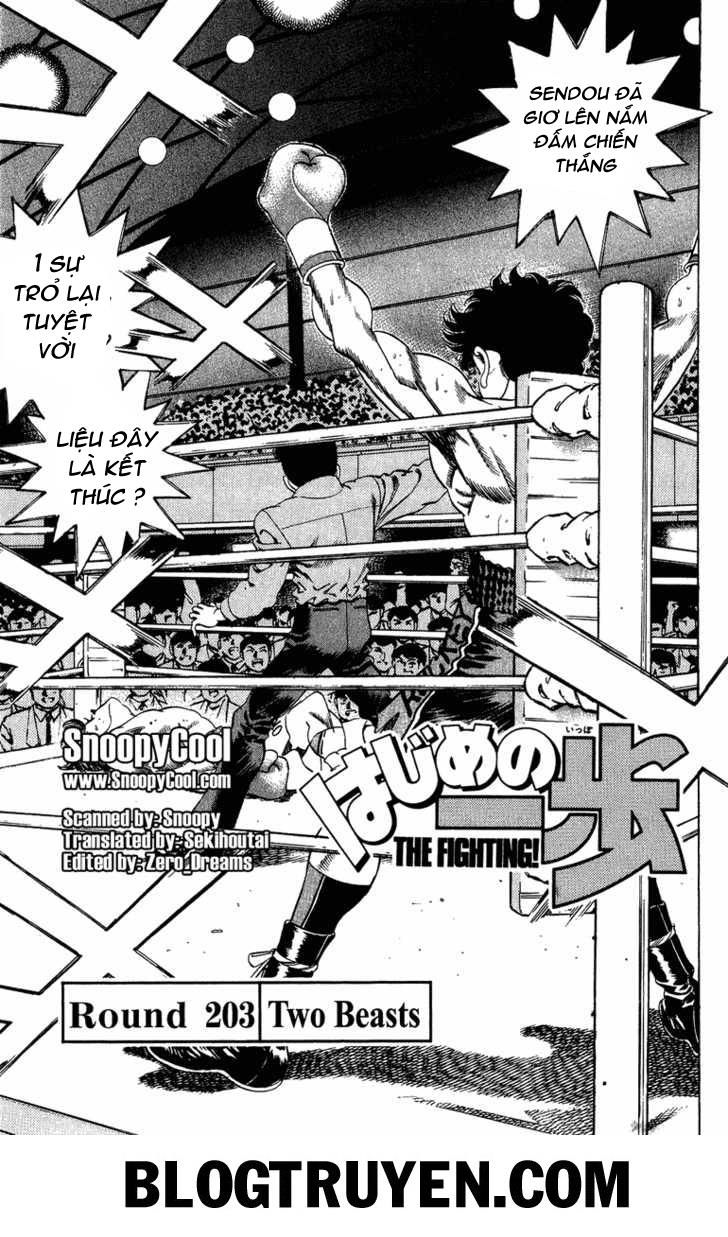 Võ Sĩ Quyền Anh Ippo Chapter 203 - 2