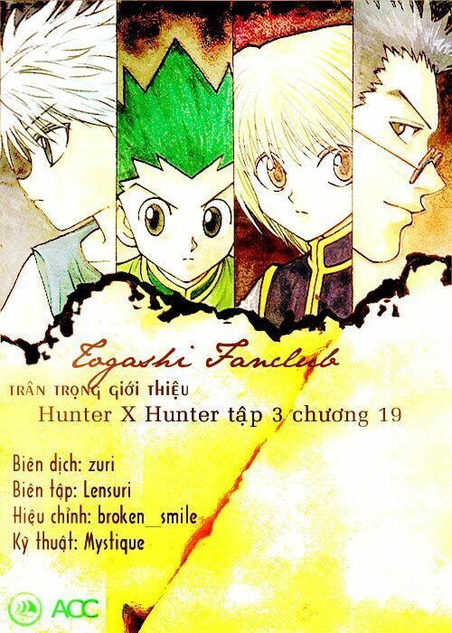 Hunter X Hunter Chapter 19 - 1