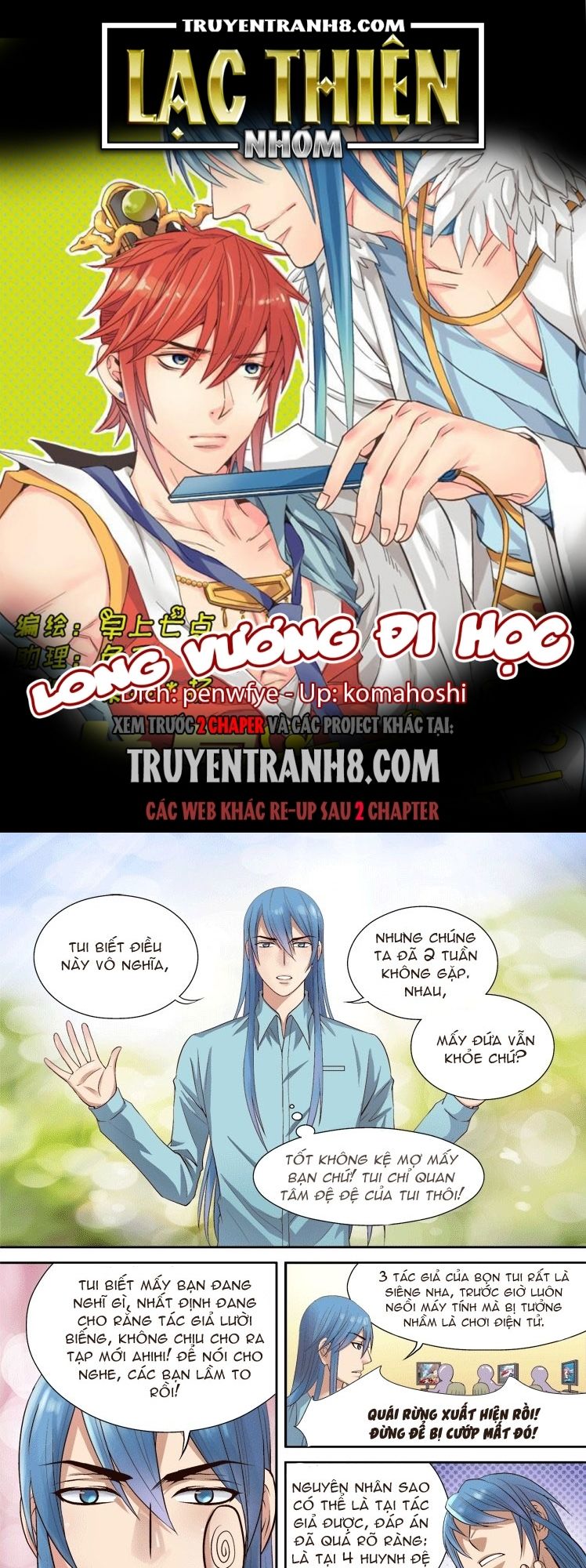 Long Vương Đi Học Chapter 25 - 1