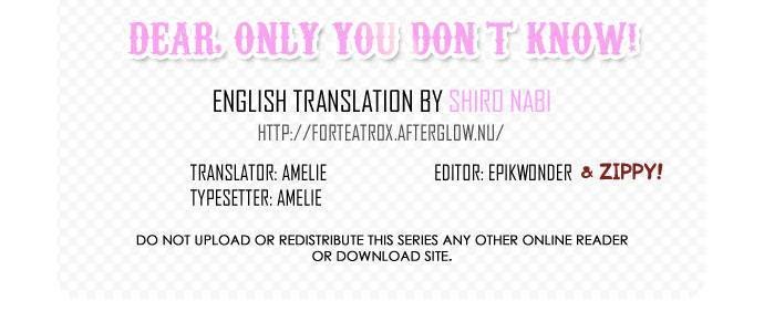 Dear, Only You Don’t Know! Chapter 2 - 15