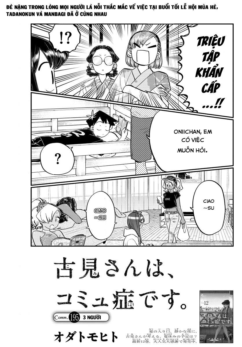 Komi Không Thể Giao Tiếp Chapter 195 - 3