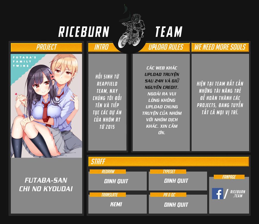 Futaba-San Chi No Kyoudai Chapter 14 - 1