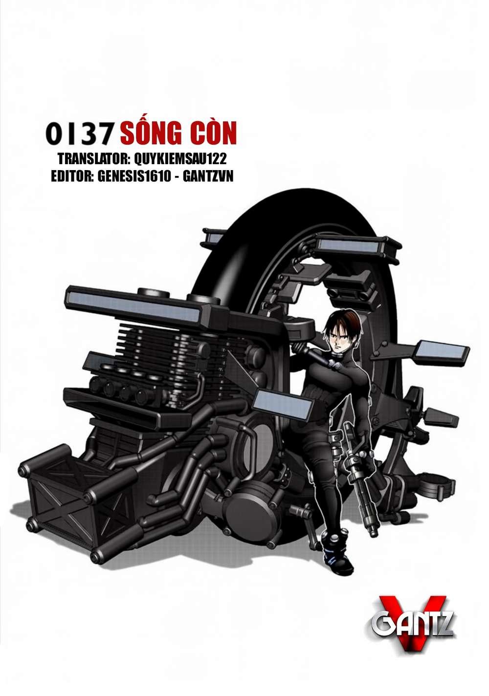 Gantz Full Color Chapter 137 - 1