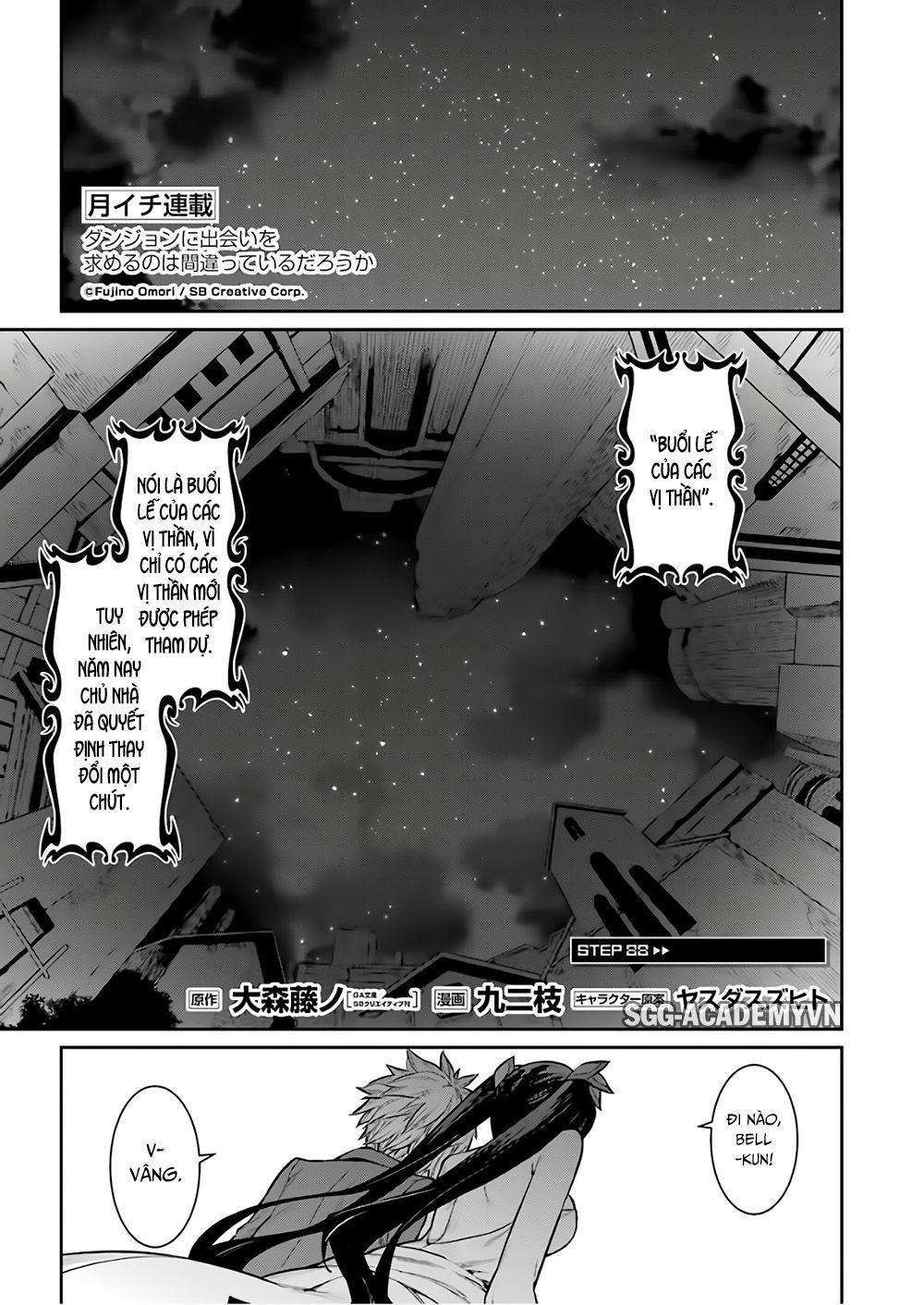 Dungeon Ni Deai O Motomeru No Wa Machigatte Iru Darou Ka Chapter 88 - 3