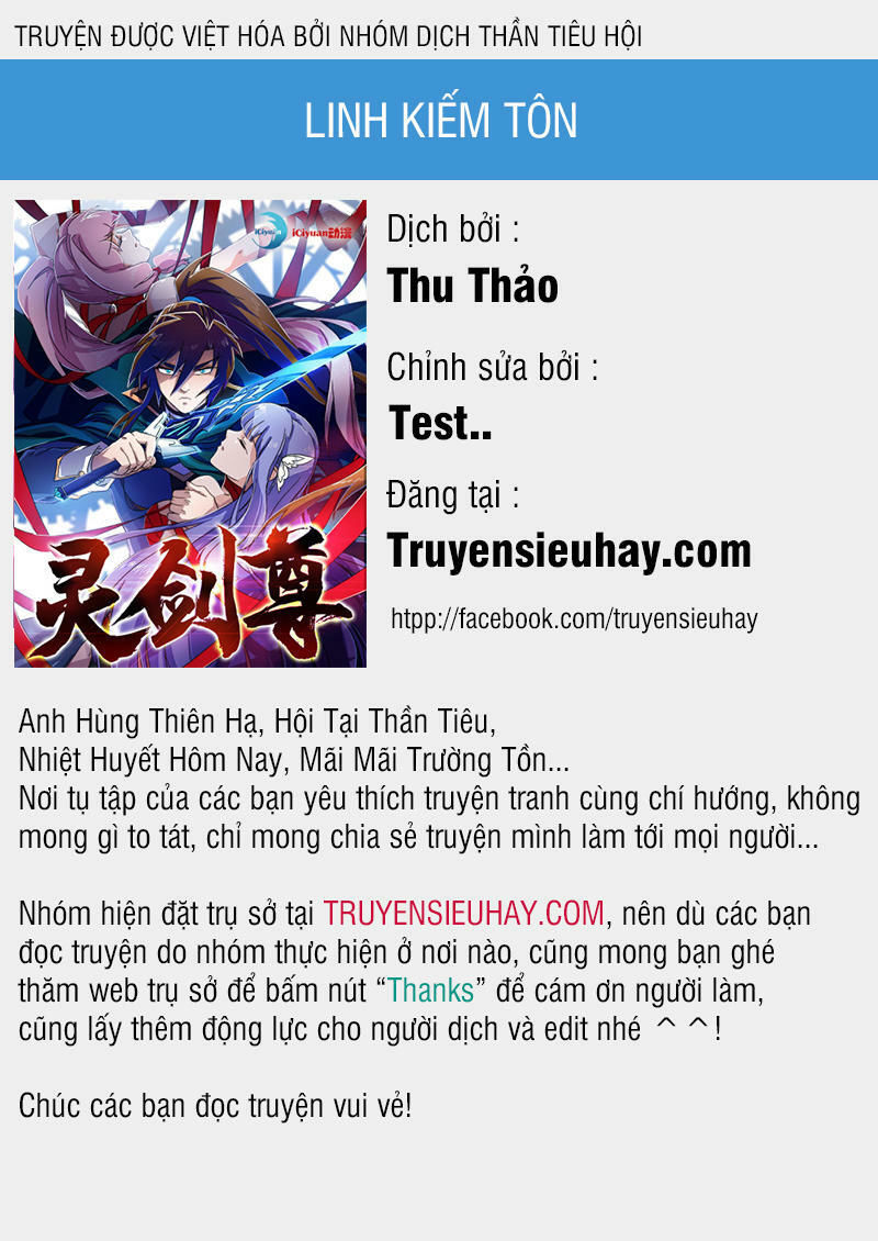 Linh Kiếm Tôn Chapter  208 - 1