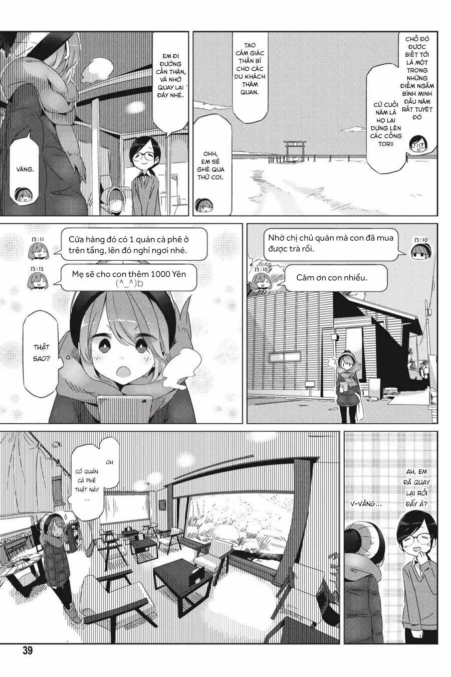 Laid-Back Camp Chapter 25 - 8