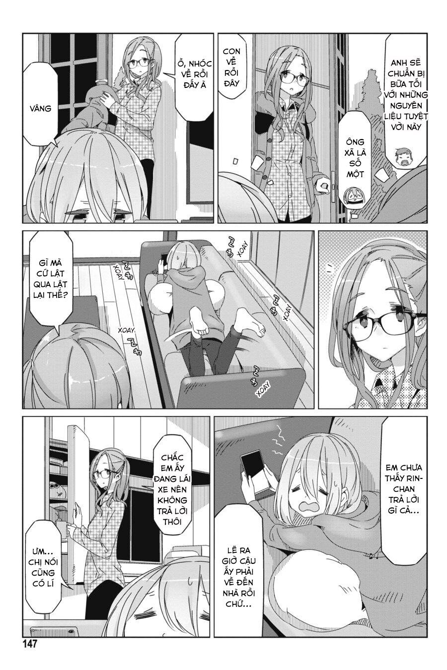 Laid-Back Camp Chapter 52 - 17