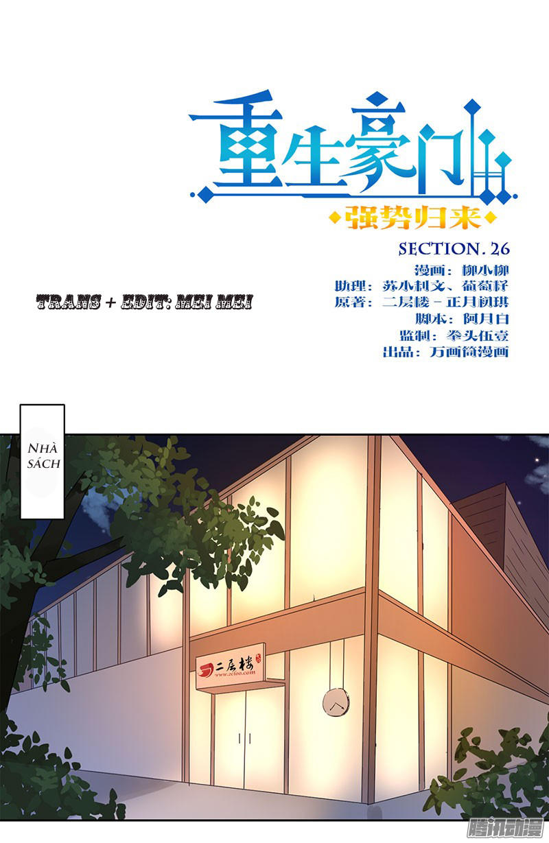 Trọng Sinh Chi Hao Môn Cường Thế Quy Lai Chapter 26 - 1