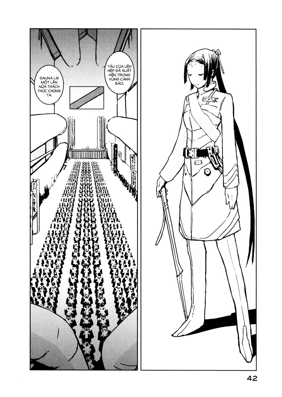 Sidonia No Kishi Chapter 1 - 42