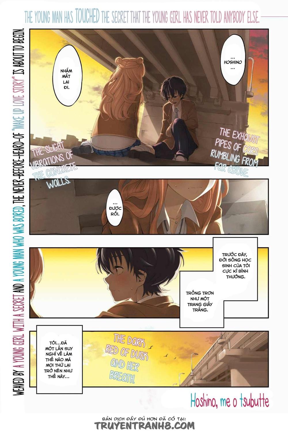 Hoshino, Me O Tsubette Chapter 1 - 5