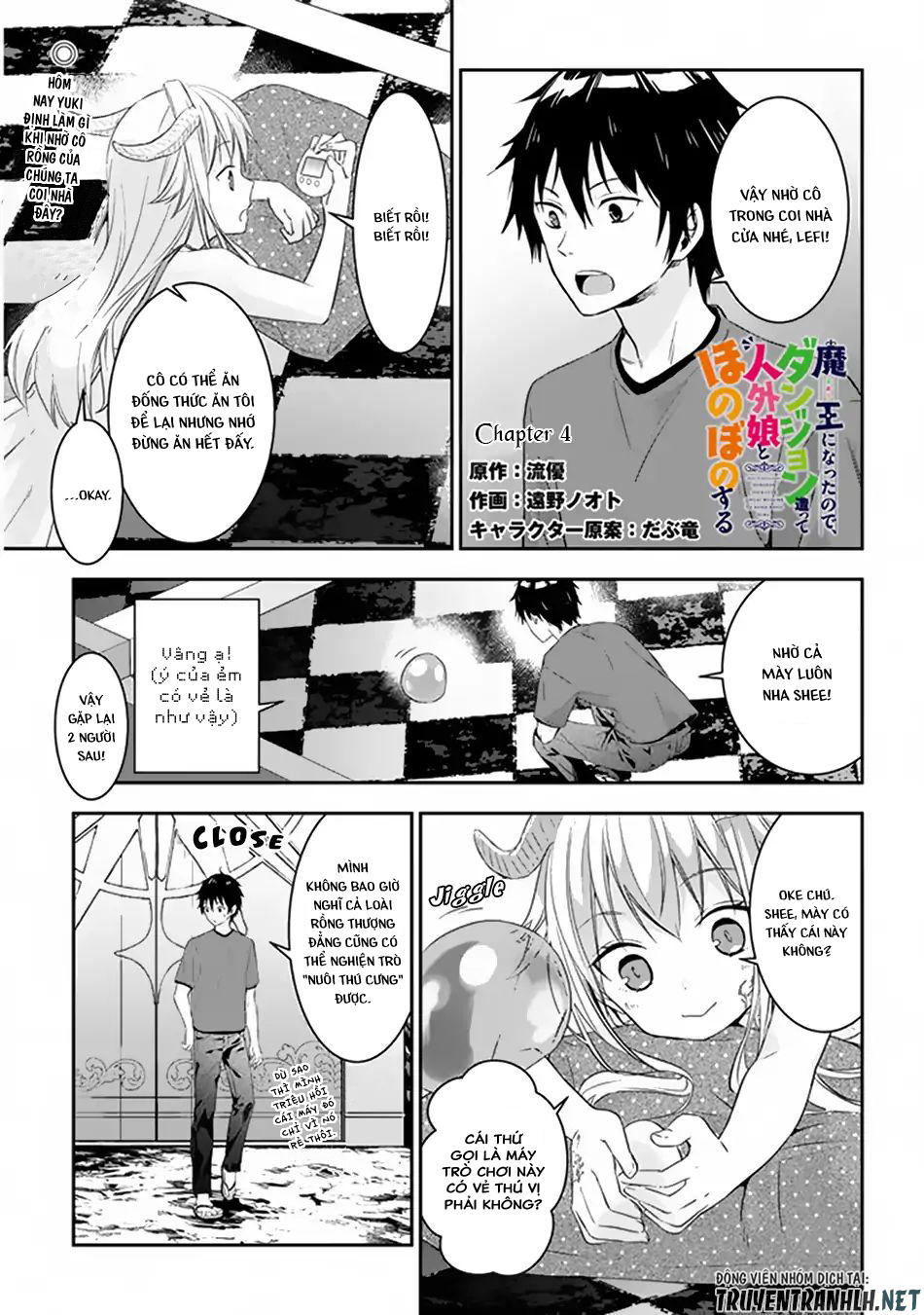 Maou Ni Natte Node, Dungeon Tsukutte Jingai Musume To Honobono Suru Chapter 4.1 - 2