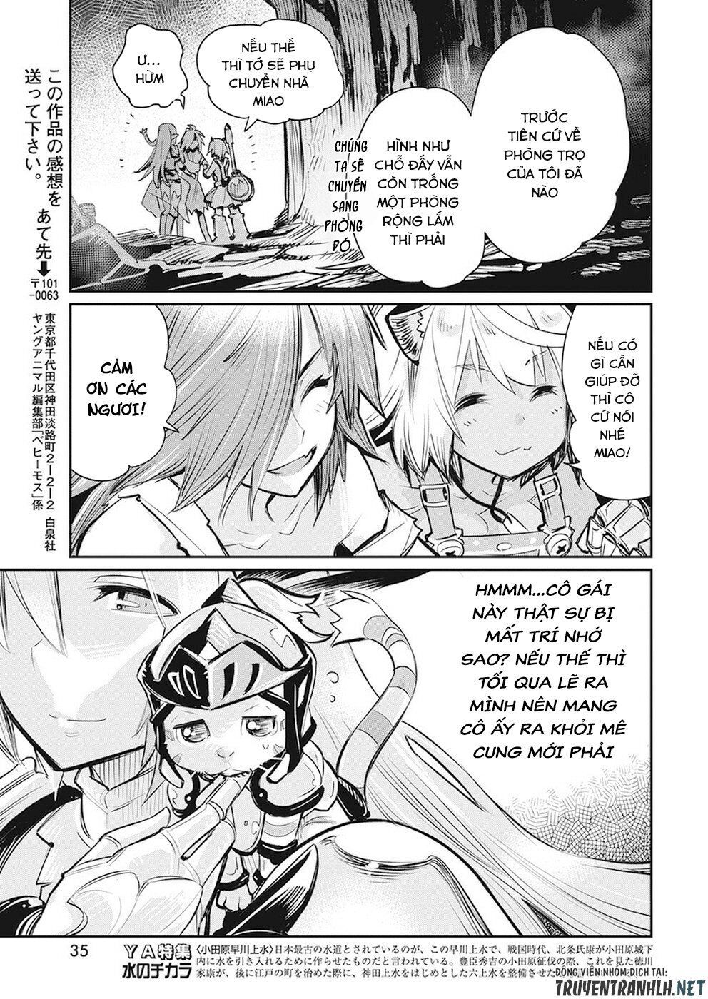 I Am Behemoth Of The S Rank Monster But I Am Mistaken As A Cat And I Live As A Pet Of Elf Girl Chapter 20 - 23