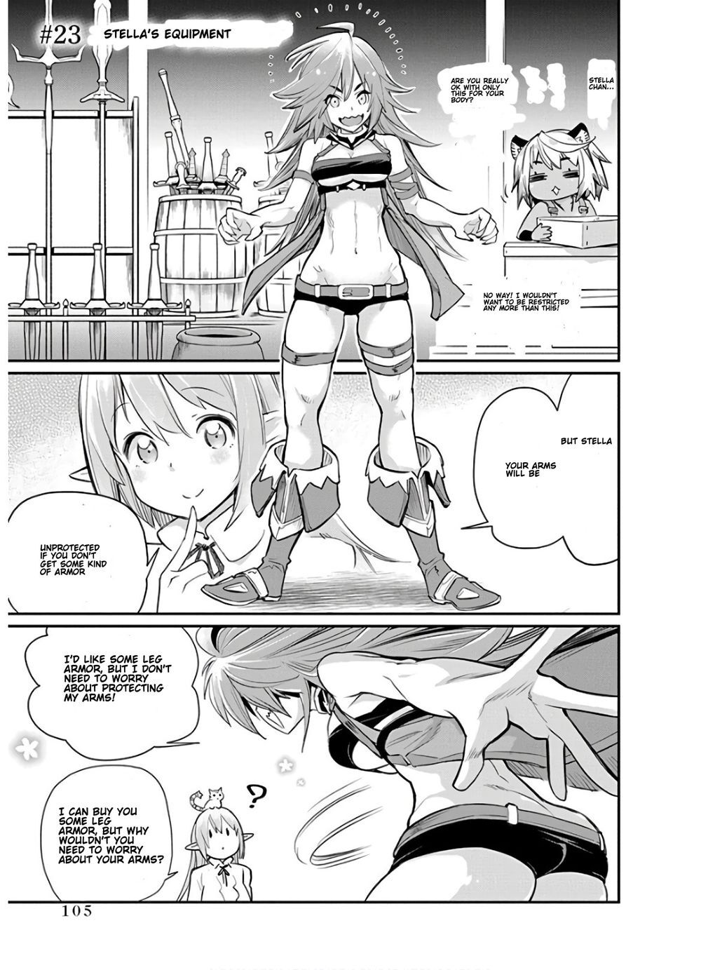 I Am Behemoth Of The S Rank Monster But I Am Mistaken As A Cat And I Live As A Pet Of Elf Girl Chapter 23 - 1