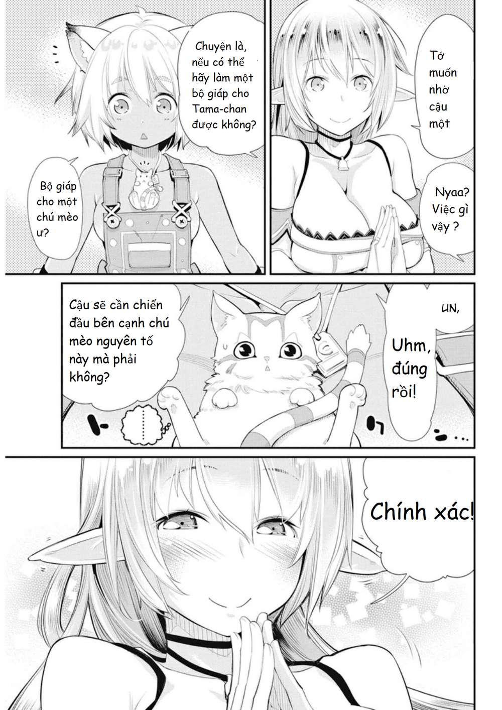 I Am Behemoth Of The S Rank Monster But I Am Mistaken As A Cat And I Live As A Pet Of Elf Girl Chapter 4 - 17
