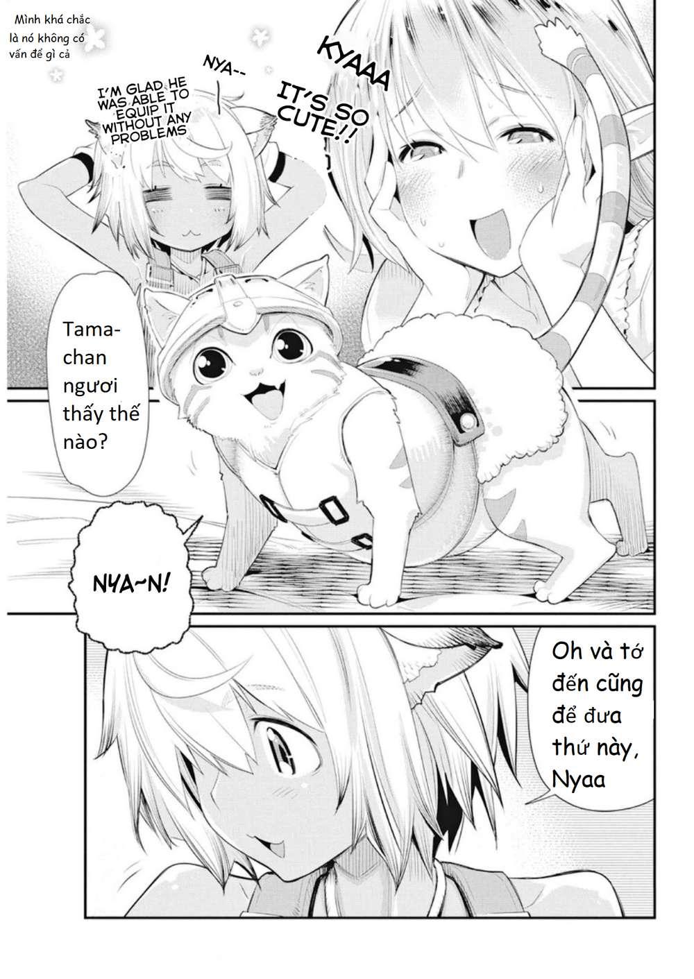 I Am Behemoth Of The S Rank Monster But I Am Mistaken As A Cat And I Live As A Pet Of Elf Girl Chapter 4 - 24