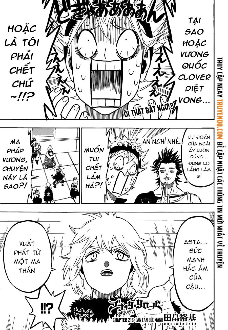 Black Clover - Thế Giới Phép Thuật Chapter 216 - 2