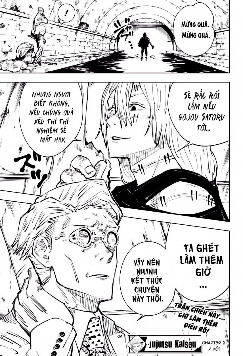 Jujutsu Kaisen - Chú Thuật Hồi Chiến Chapter 21 - 21