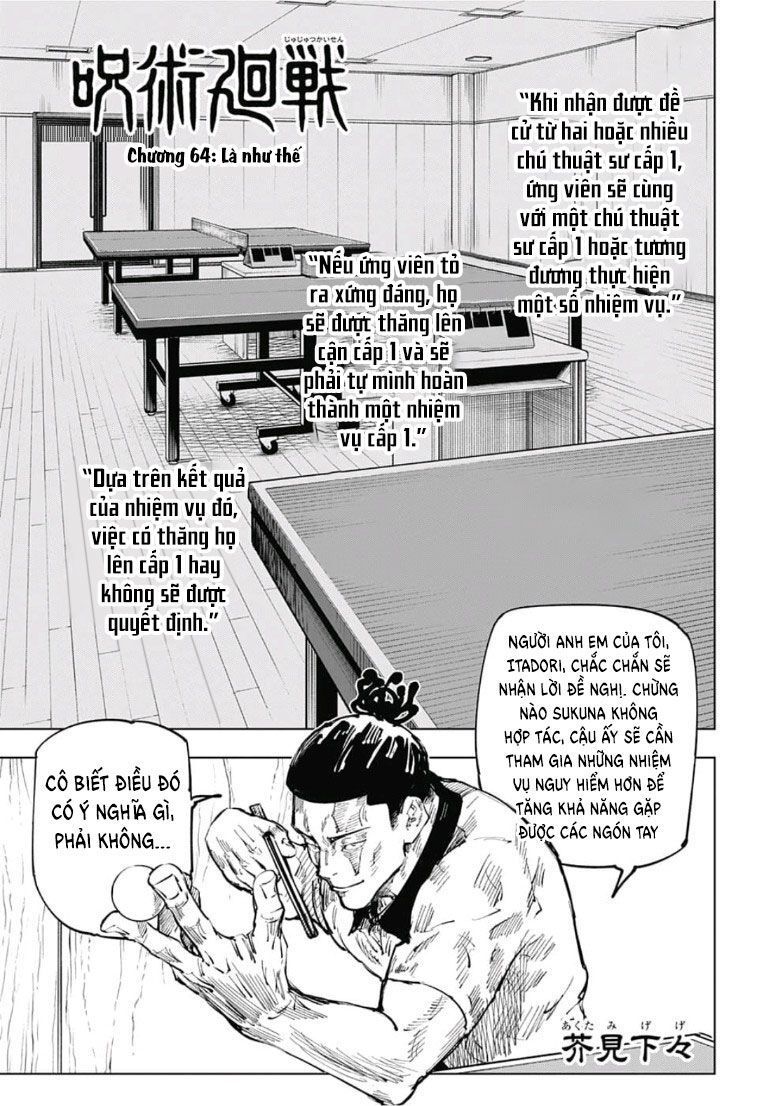 Jujutsu Kaisen - Chú Thuật Hồi Chiến Chapter 64 - 3