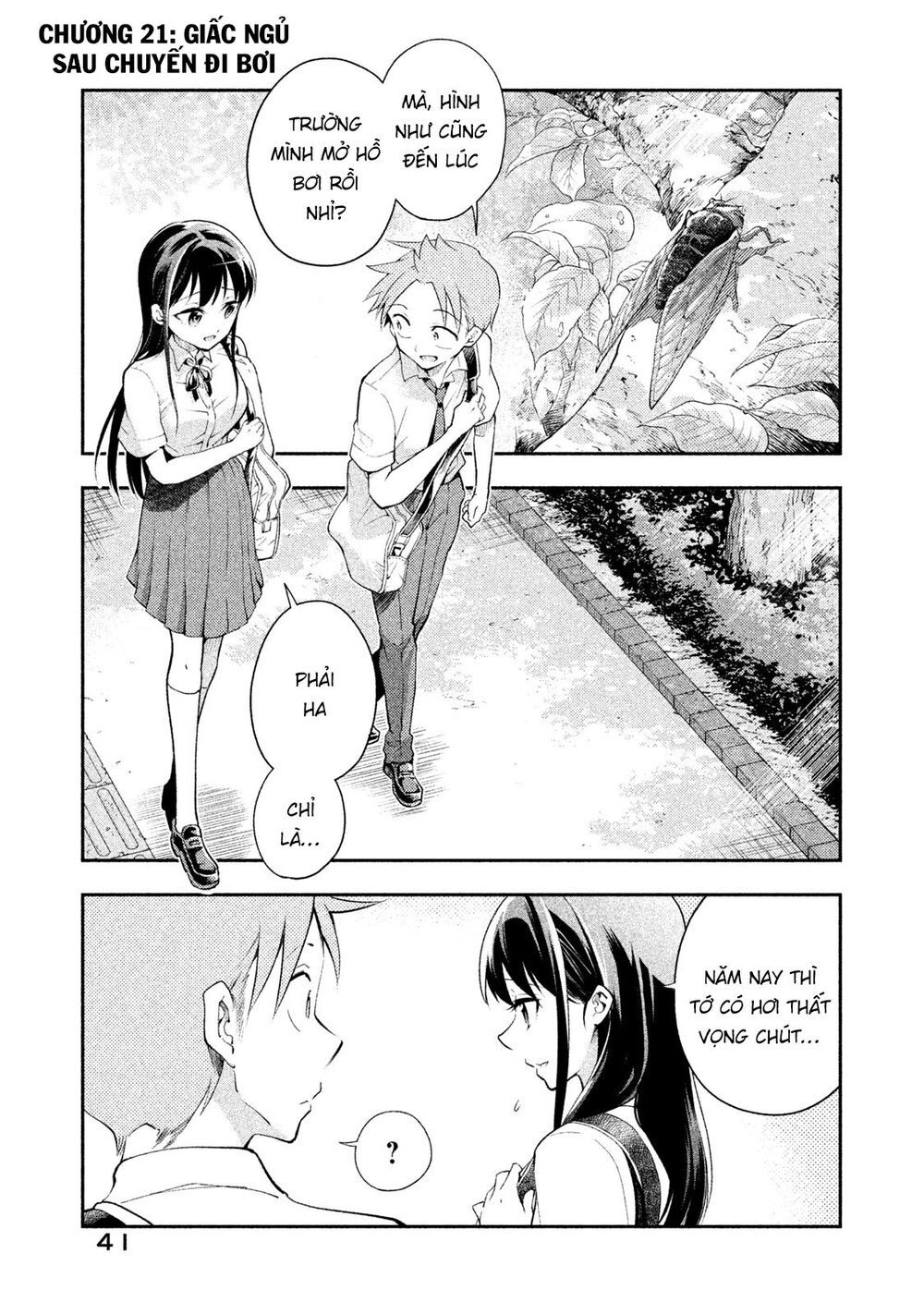 Saeki-San Wa Nemutteru Chapter 21 - 2