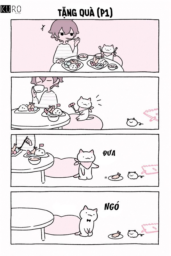 Chú Mèo Kỳ Diệu Kyuu-Chan Chapter 40 - 2