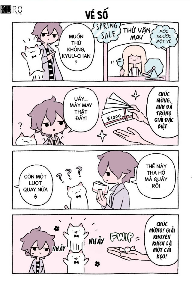 Chú Mèo Kỳ Diệu Kyuu-Chan Chapter 45 - 2