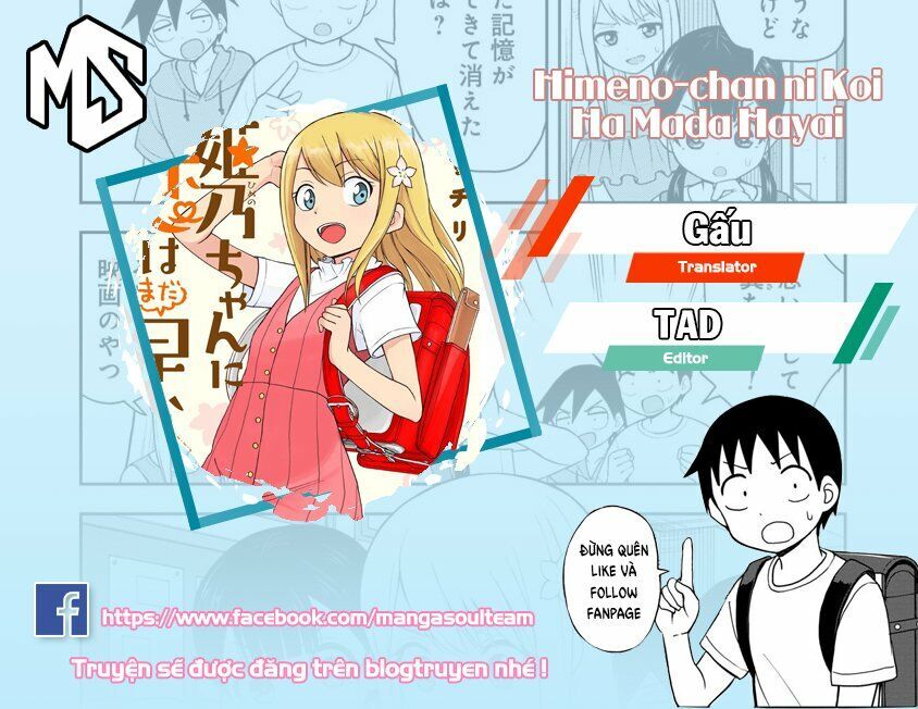 Với Himeno-Chan Thì Yêu Vẫn Còn Quá Sớm Đó! Chapter 24 - 2