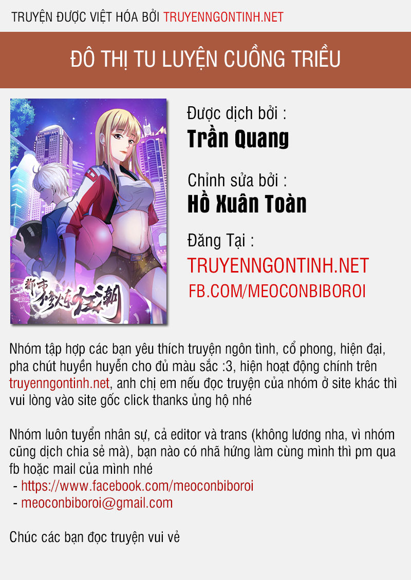 Đô Thị Tu Luyện Cuồng Triều Chapter 7 - 1