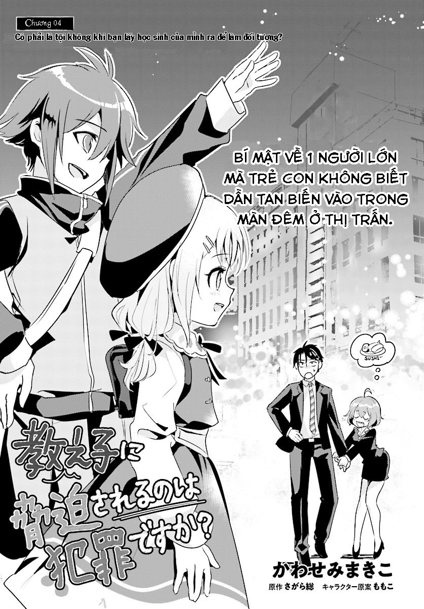 Có Phải Là Một Tội Ác Không? Khi Bị Đe Dọa Bởi Chính Học Sinh Của Bạn! Chapter 4 - 1