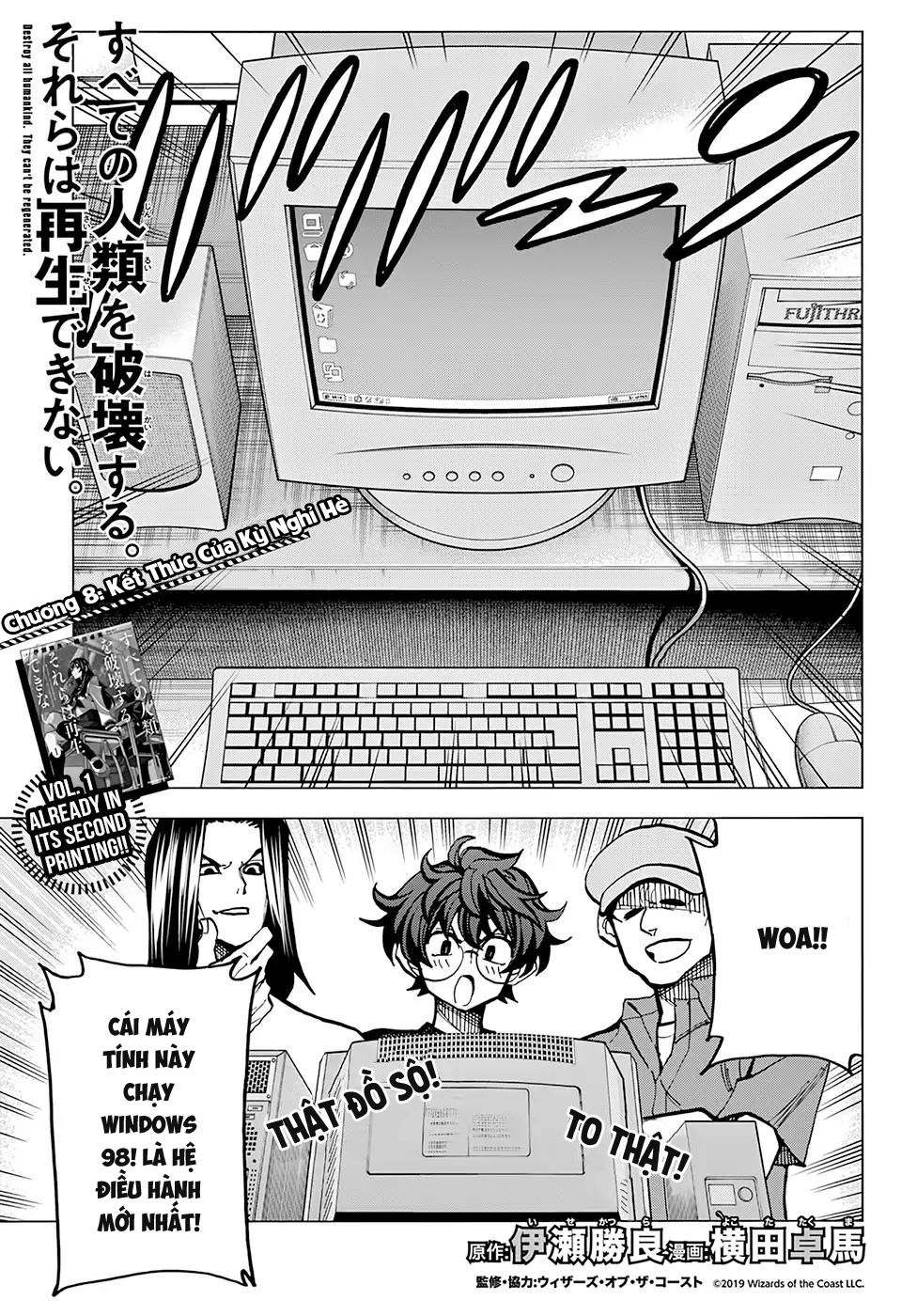 Tiêu Diệt Tất Cả Loài Người. Chúng Không Thể Được Tái Sinh Chapter 8 - 4