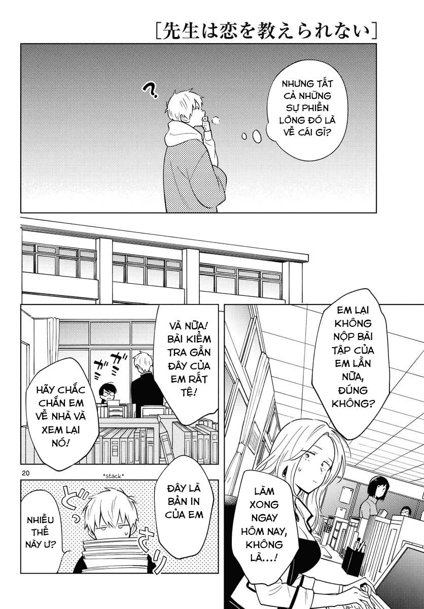 Sensei Can't Teach Me About Love Chapter 10 - 22