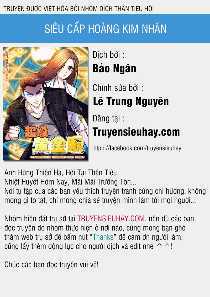 Siêu Cấp Hoàng Kim Nhãn Chapter 59 - 1