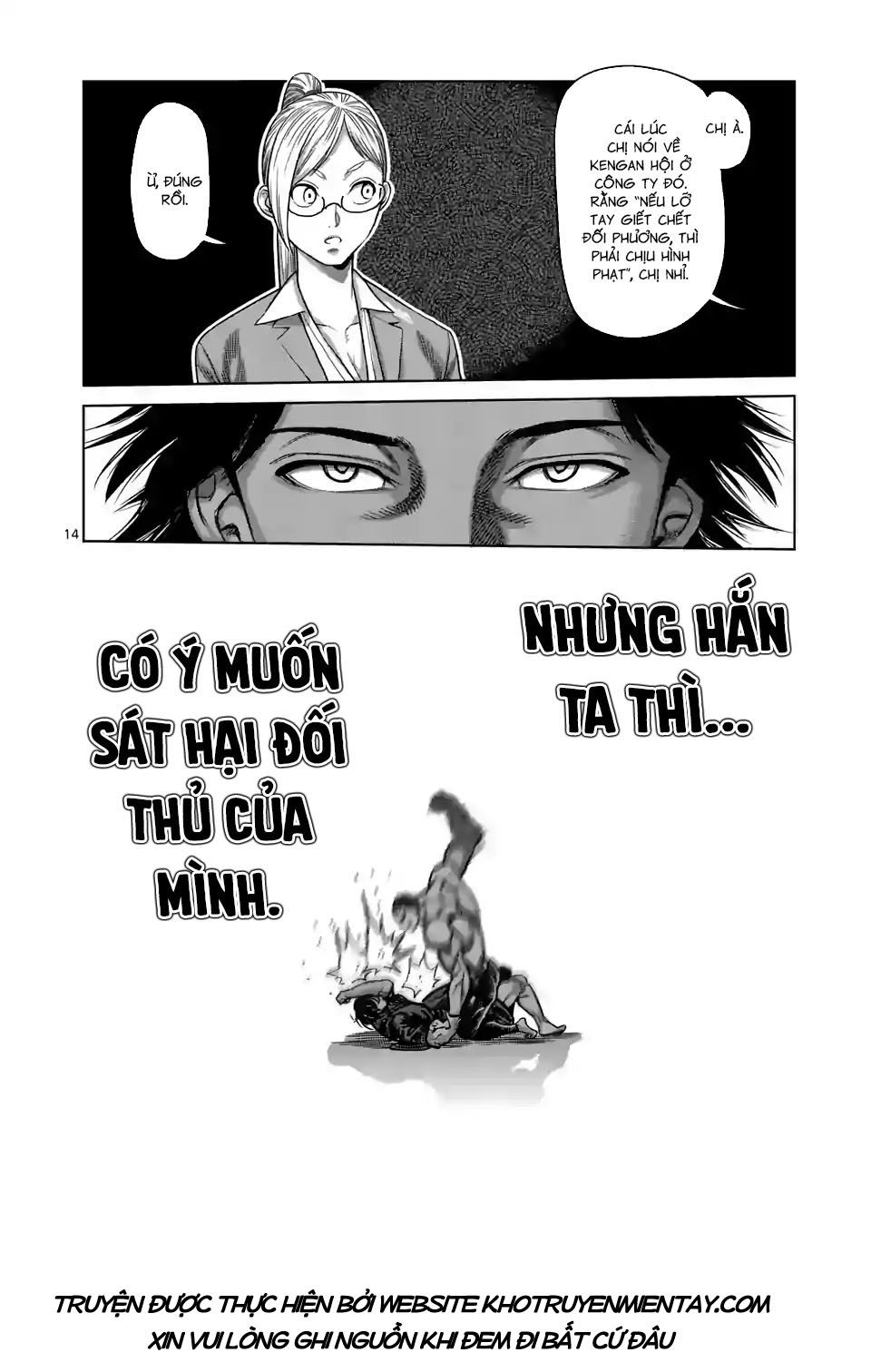 Kengan Ashura Phần 2 Chapter 21 - 14