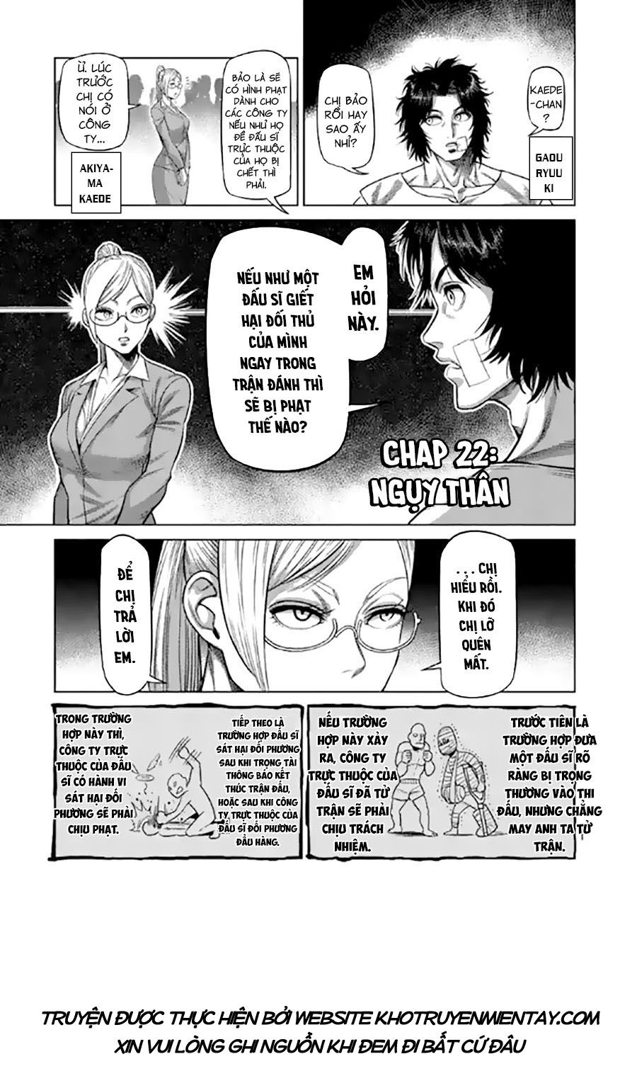 Kengan Ashura Phần 2 Chapter 22 - 1