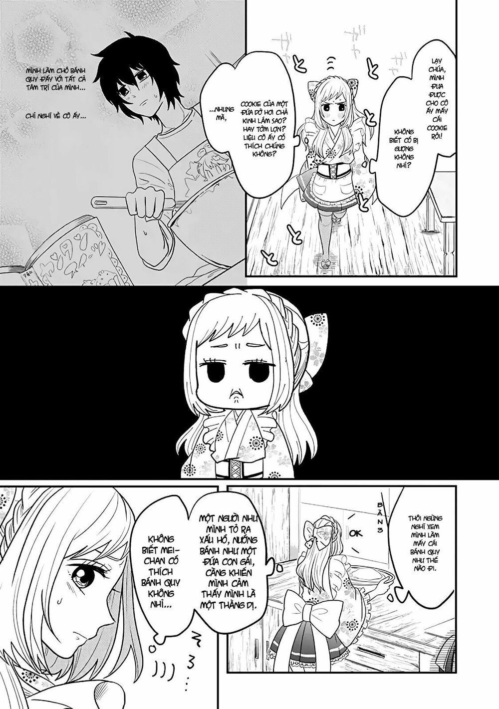 Josou Shite Mendoukusai Koto Ni Natteru Nekura To Yankee No Ryou Kataomoi Chapter 1 - 4