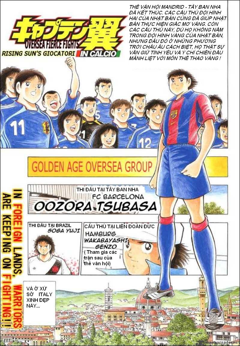 Captain Tsubasa : Trận Chiến Liên Đoàn Italy Chapter 1 - 1